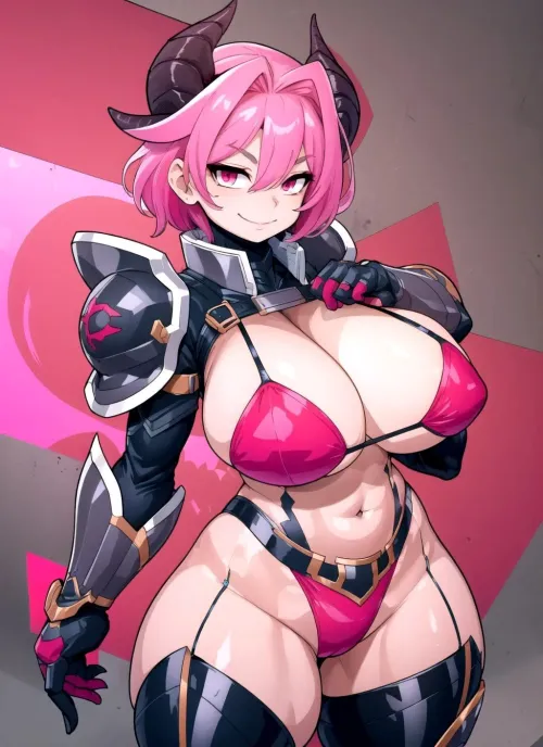 [OC] Horns (@LewdsLotta) Thumbnail