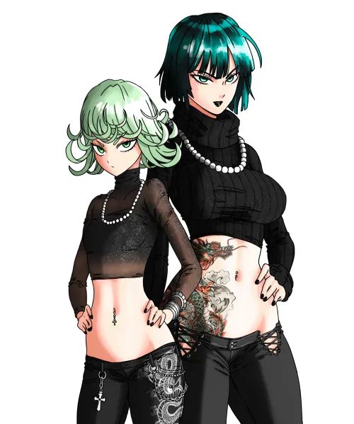 [OC] Tatsumaki & Fubuki Thumbnail