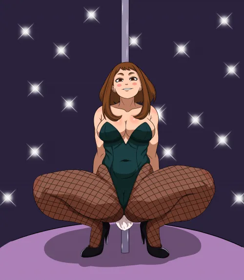 Ochako Uraraka Bunny suit by me (VenomSnk3) Thumbnail