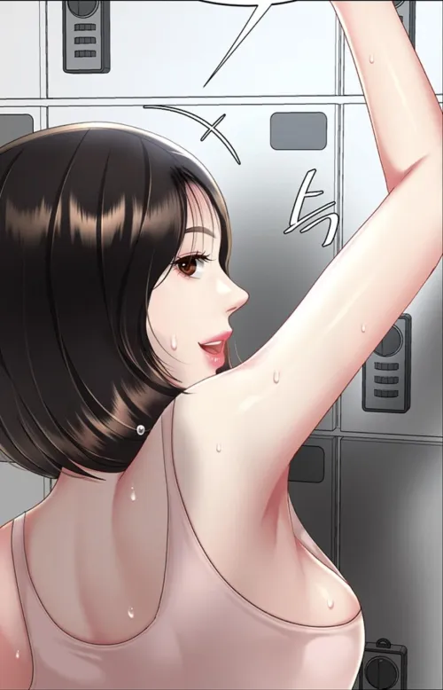 Oh hey! sorry.. the water in the women's room isn't working and they told me the men's room is empty.. is it okay if I shower here? (I want to tease the fuck outta shy guy, preferably a virgin 🤭) Thumbnail