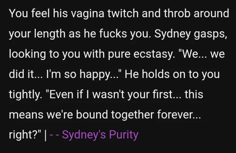 OH SYDNEY IM SO SORRY Thumbnail