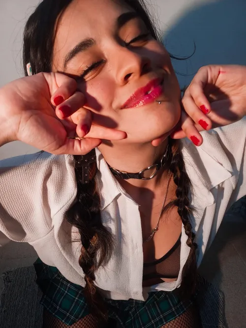 Omg I love my cute braids ♡ Thumbnail