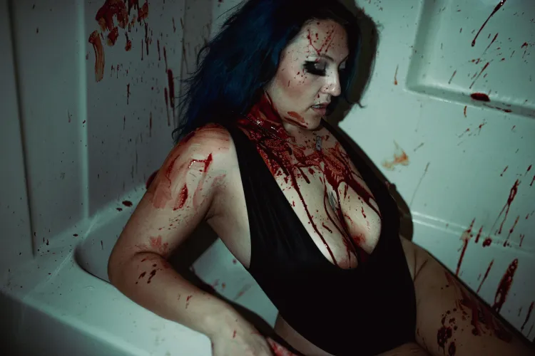 Once rigor m starts you can position a body many ways… Thumbnail