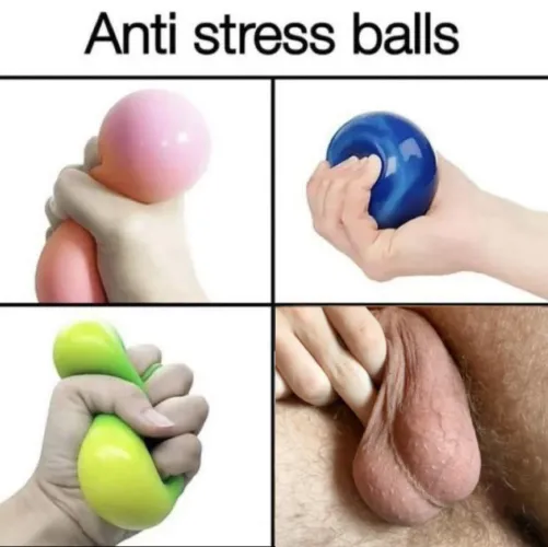 One of the benefits of having a bf with fat saggy balls Thumbnail