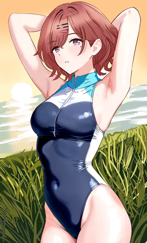 One-P swimsuit (shibuya kei) Thumbnail