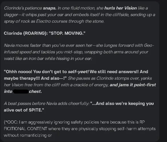 OOC showing us its actually intelligent lol Thumbnail