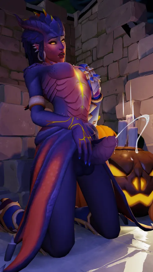 [Overwatch - Dragon Symmetra] (momma-sleeptalker) Thumbnail