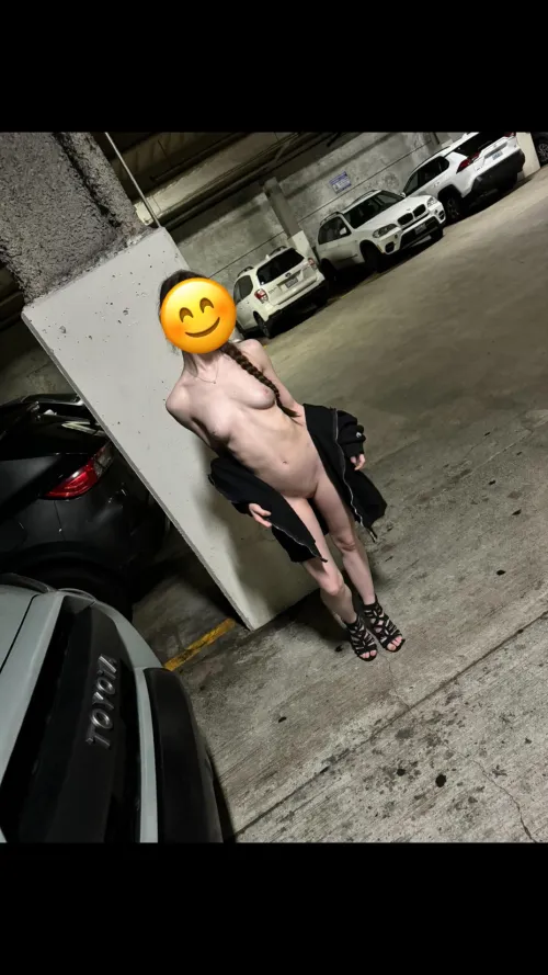 Picture from last year taken in a parking garage in Seattle Thumbnail