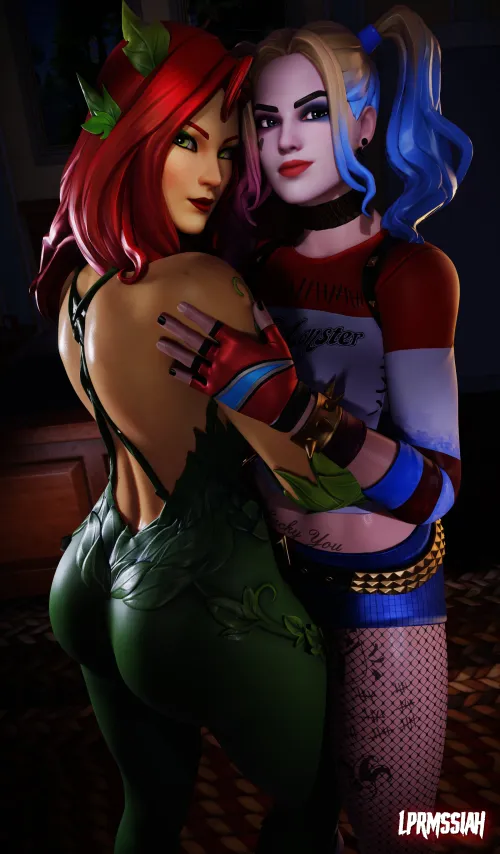 Poison Ivy and Harley (LeperMessiah) Thumbnail