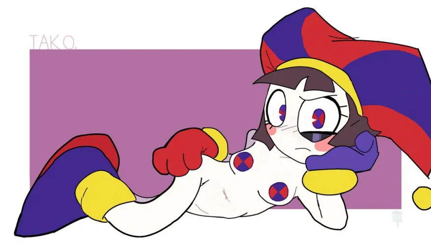 Pomni butt booty naked (Art by u/Taksicle) Thumbnail