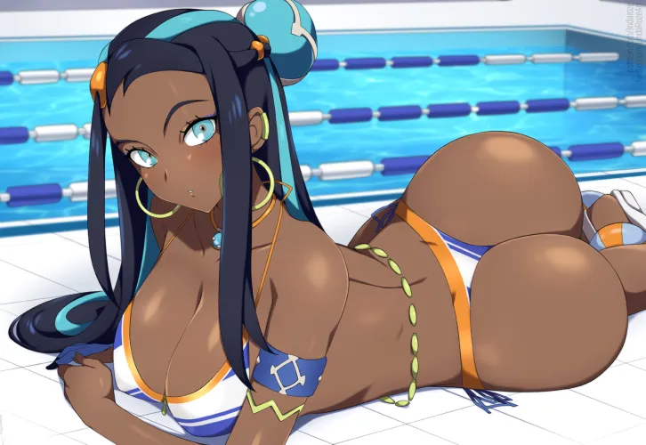Poolside Nessa [Pokemon] Thumbnail