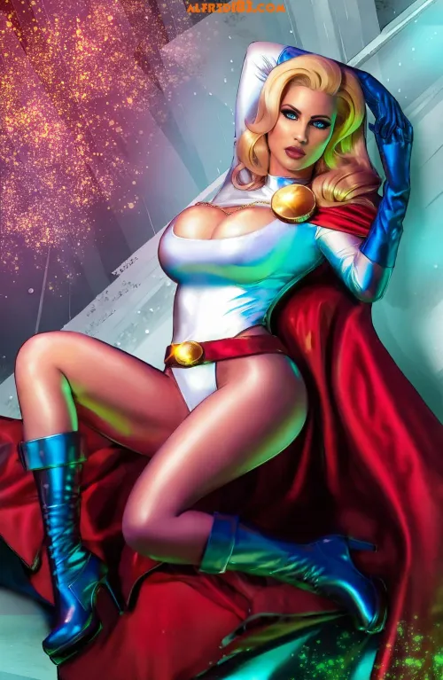 PowerGirl by Alfred Trujillo based on AzPowergirl Thumbnail