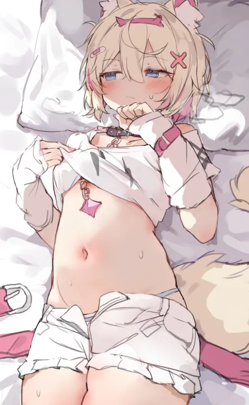 presenting tummy for rubs Thumbnail