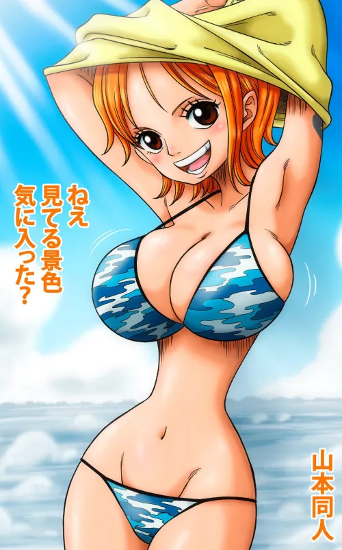 Pre-Timeskip Nami In Bikini (@YDoujin) Thumbnail