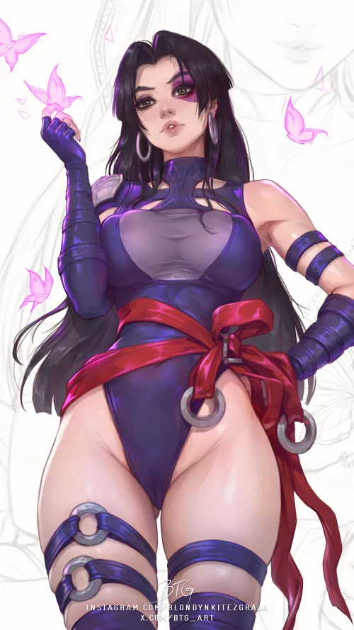 Psylocke [Marvel](3375x6000) Thumbnail