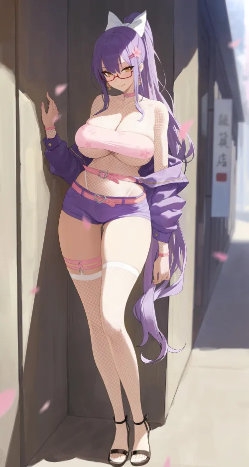 Purple hair Thumbnail