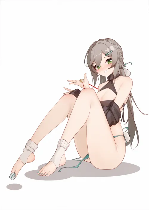 Qingque's delicious legs and thighs [Honkai: Star Rail] Thumbnail