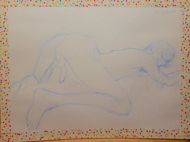 Quick sketch. Painting possibly to come later? Thumbnail