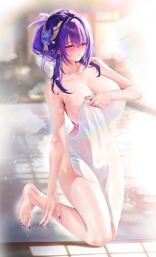 Raiden in onsen (Xinとobiwan / Xinとobi / moehime_union) Thumbnail