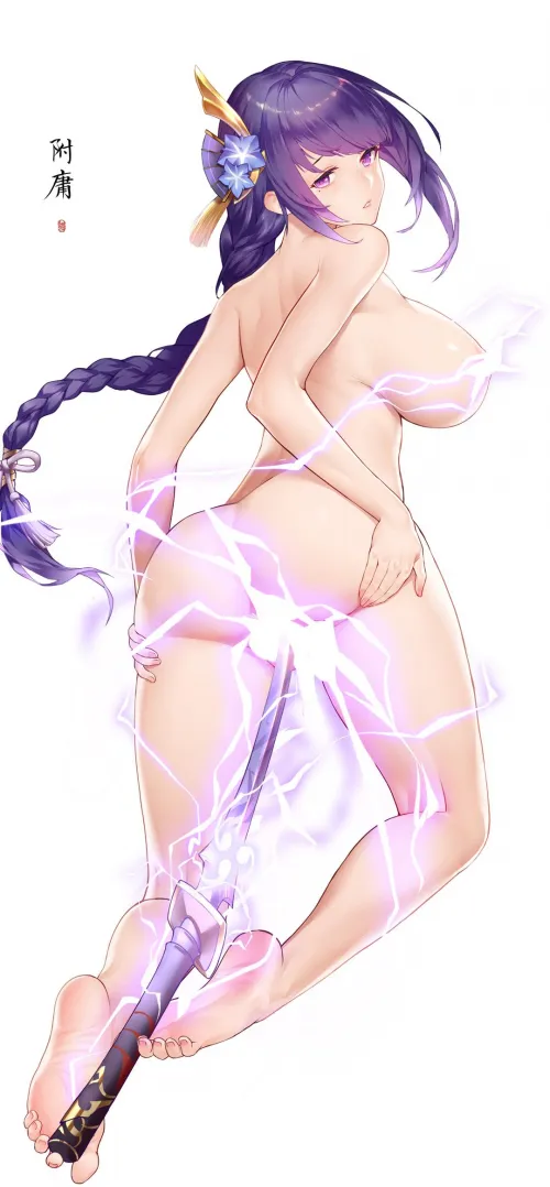 Raiden Shogun using the sword in another way Thumbnail