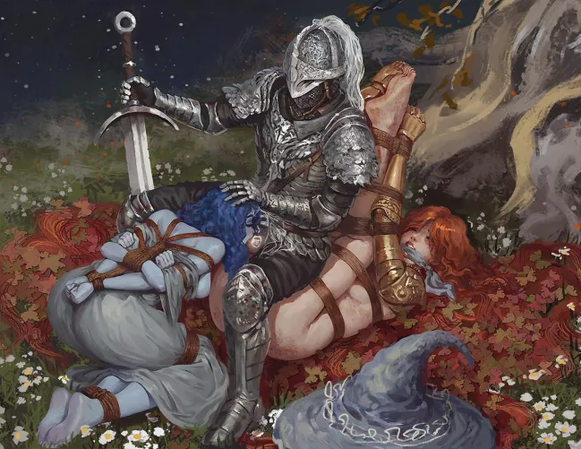 Ranni and Malenia, submissive to Tarnished (saneperson) Thumbnail