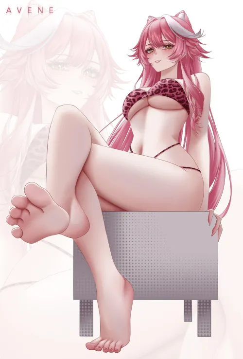 Raora in bikini (Avene) [Hololive] Thumbnail