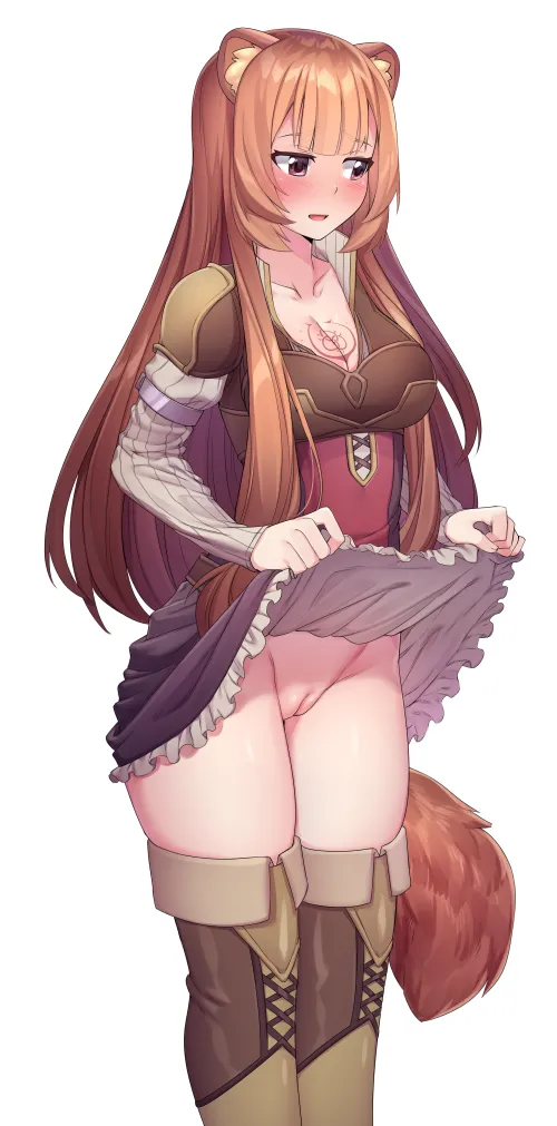 Raphtalia showing her pussy Thumbnail