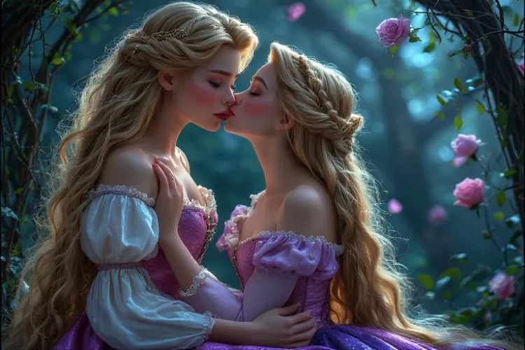 Rapunzel and Aurora Thumbnail