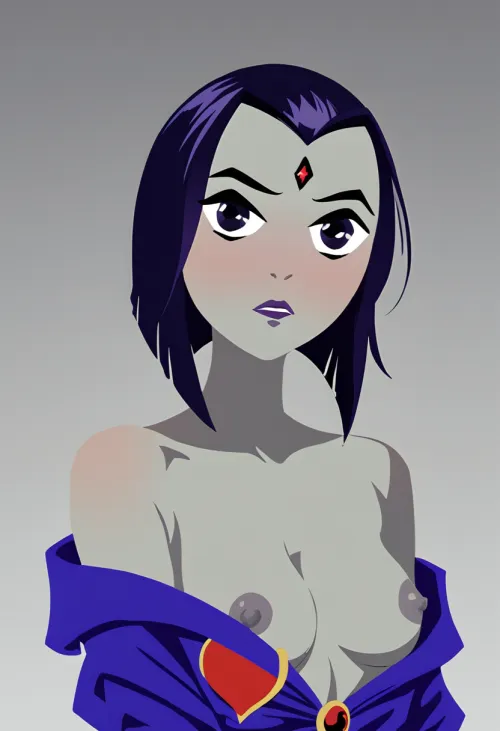 Raven in pajamas Thumbnail