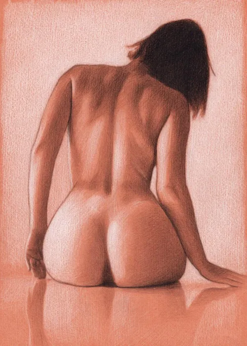 Reflection - a pencil drawing by me Thumbnail