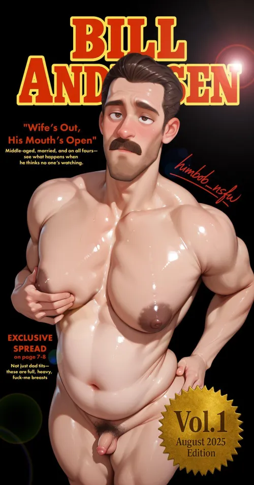 Retro Gay Magazine covers starting fictional main characters Thumbnail