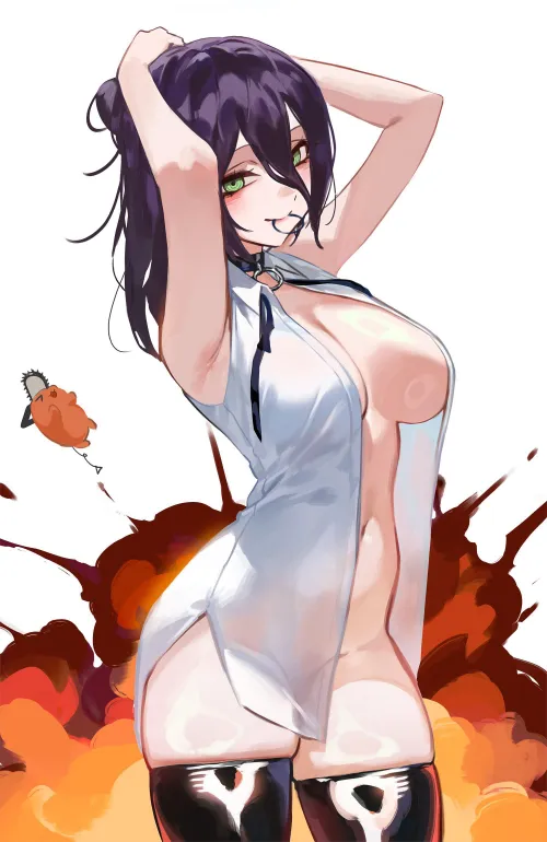 Reze boobs [Chainsaw man] Thumbnail