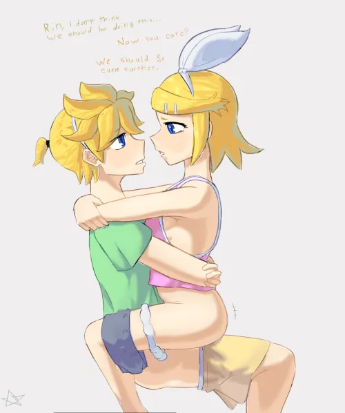 Rin and Len [me] Thumbnail