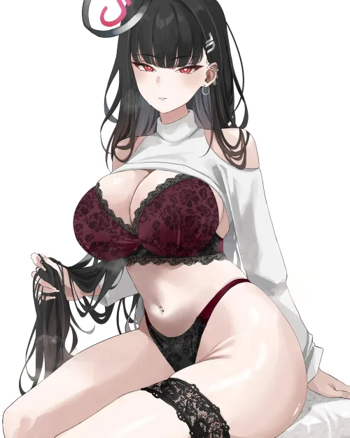 Rio in two-tone bra and pantsu (miz_blank) Thumbnail