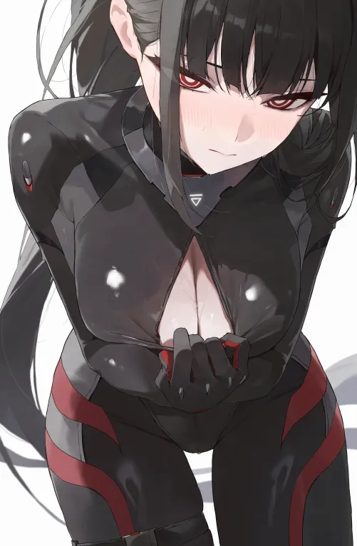 Rio Leaning Forward [Blue Archive] Thumbnail