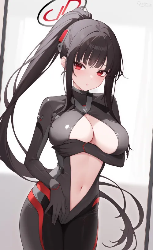 Rio needs to cool off [Blue Archive] Thumbnail