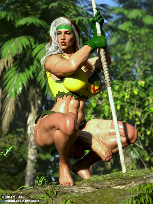 Rogue in the Jungle (BAM3DX) [Marvel] Thumbnail