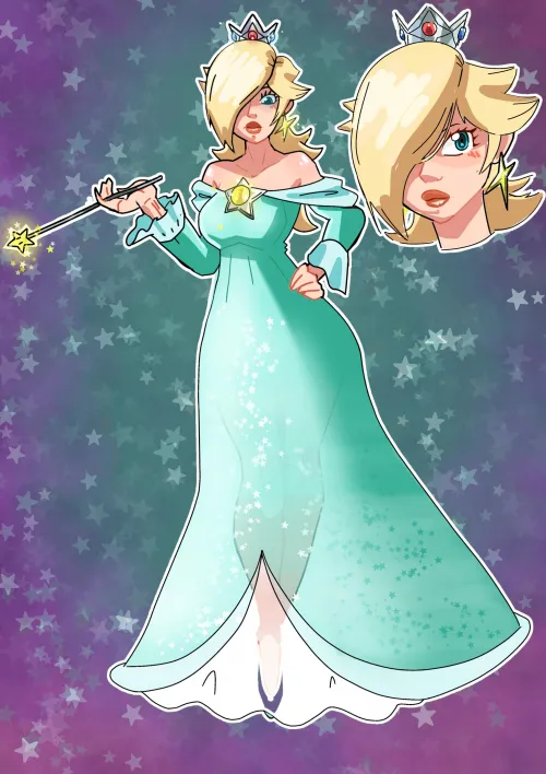 Rosalina art by me Thumbnail