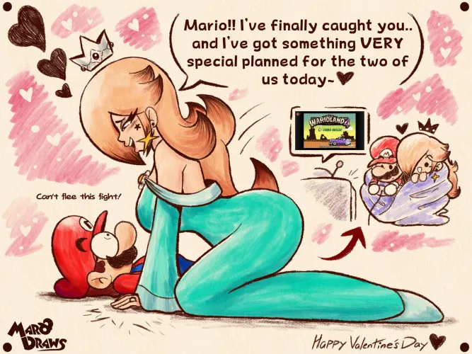 Rosalina has plans for Mario (MaroDraws) Thumbnail