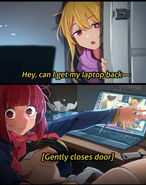 Ruby caught Kana in the middle of something Thumbnail