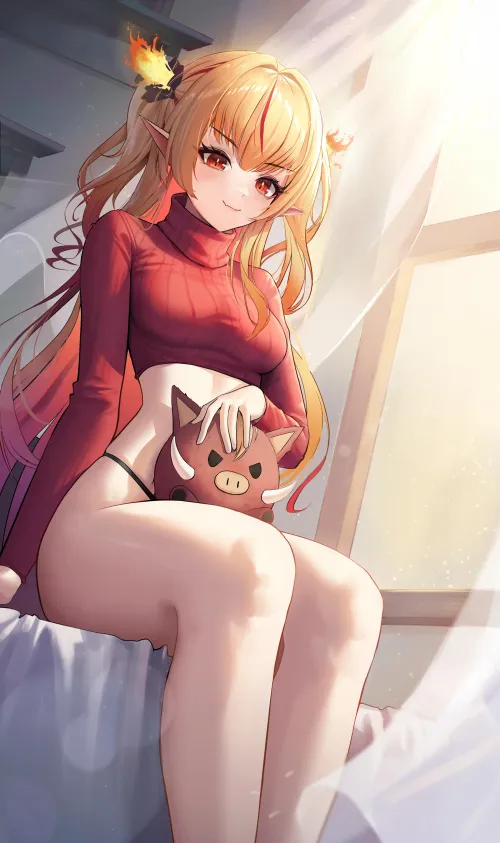 [Ruby Runeheart] Sexy thighs Thumbnail