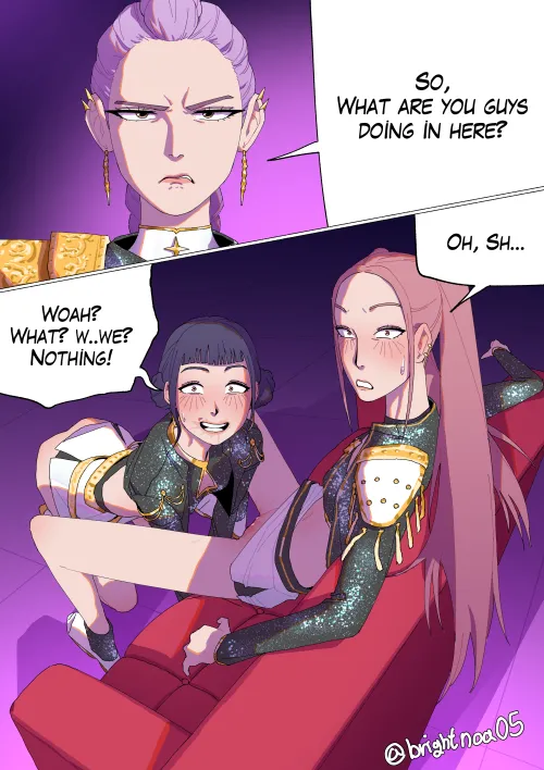 Rumi caught them (brightnoa) [KpopDemonHunters] Thumbnail