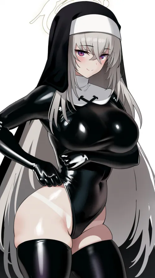 Sakurako showing her tan line  Thumbnail