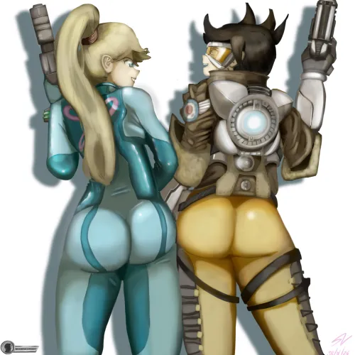 Samus and Tracer (Healthy competition) Thumbnail