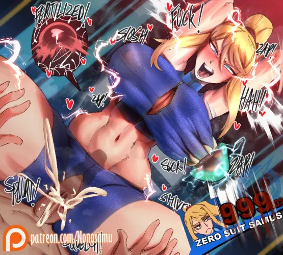 Samus getting smashed (Samus Aran) [Nonosamu] Thumbnail