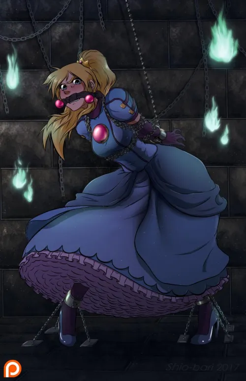 Samus is not happy to be made into another one of the princesses~ (Shiobari) Thumbnail