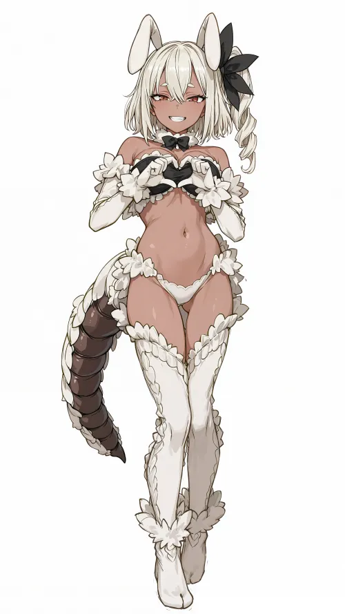 Scaly Bunny [Original] [1800x3200] Thumbnail