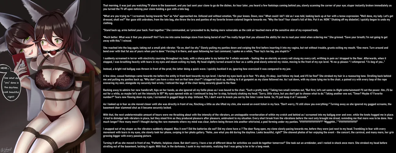 Self-bondage by One's Self Thumbnail