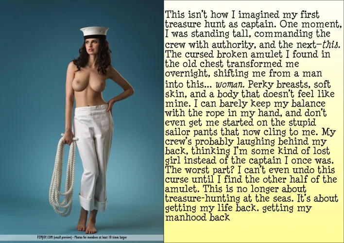 sexy pirate - tgtf caption by indiantgstories Thumbnail