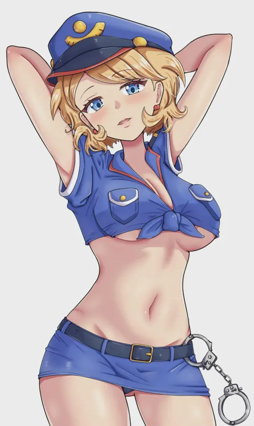 Sexy Police officer Serena [Pokémon XYZ] Thumbnail